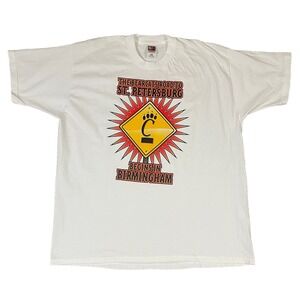 VTG Cincinnati Bearcats "The Bearcats Road to St Petersburg" T-Shirt 1999 2XL